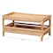 Bali & Pari Lombok Modern Bohemian Natural Rattan Coffee Table 243-13615-ZORO - alternate 3